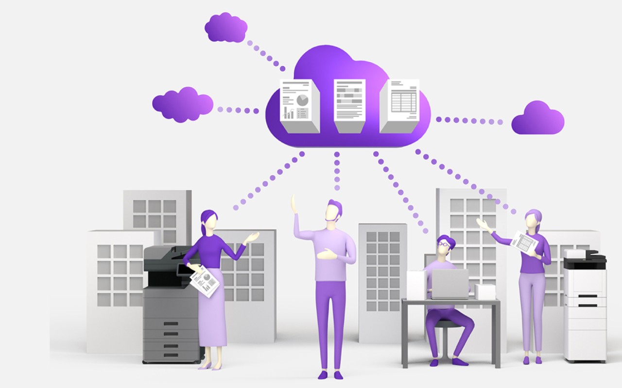 Impression et numérisation sécurisées depuis le cloud
