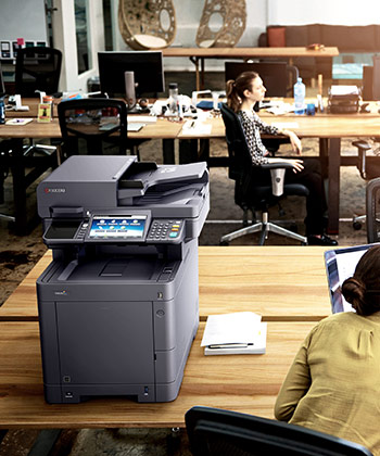 Kyocera printer in office