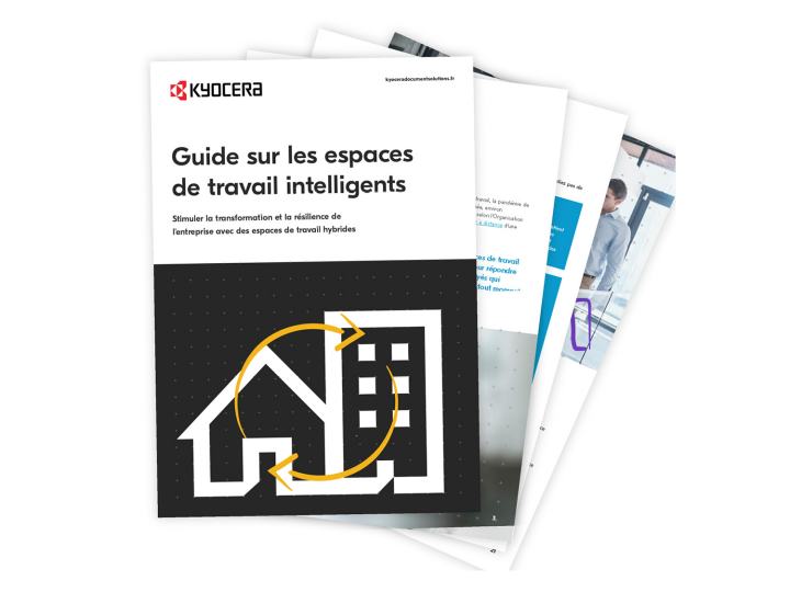 Guide des bureaux intelligents people working in a hybrid workspace