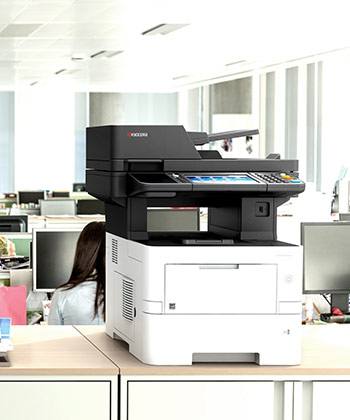 La gamme TASKalfa répond à toutes vos exigences Kyocera printer in office