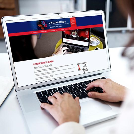 Participez à un événement spécial drupa web page
